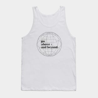 'Go above and beyond' Planets in a Solar system design Tank Top